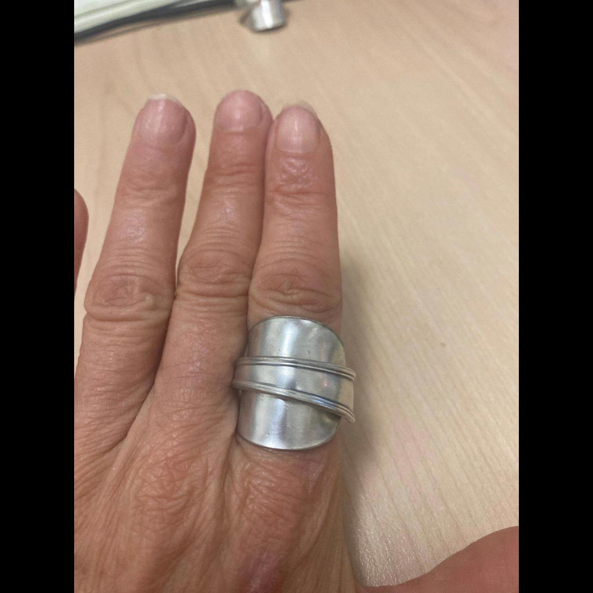 Silver Spoon Ring